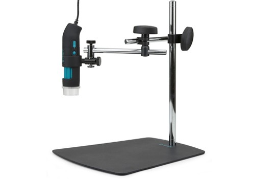 Base con brazo articulado para microscopio digital USB q-scope