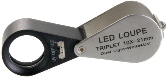 PB.5034-LUV 10x LED/UV Magnifier